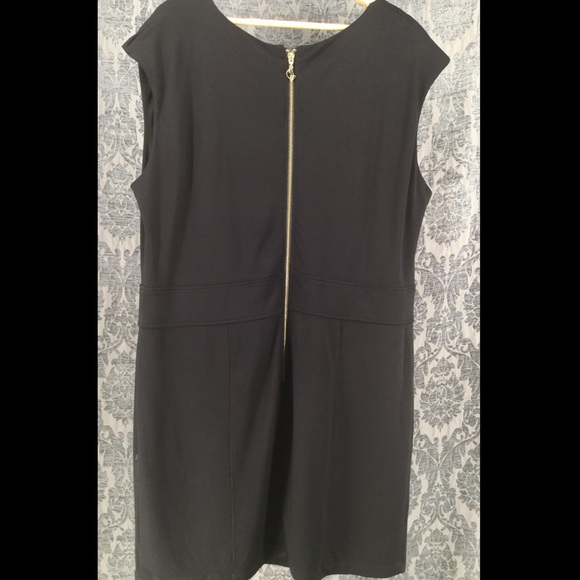 3X Baby Phat , Black Dress V-Neck With Gold Studs - Picture 7 of 9